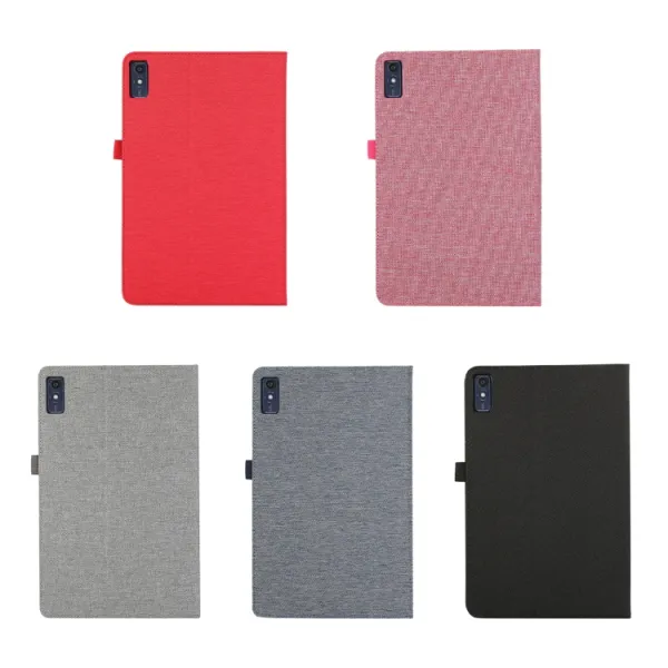 FABRIC Zaklápací obal pre Lenovo Tab M10 5G šedý