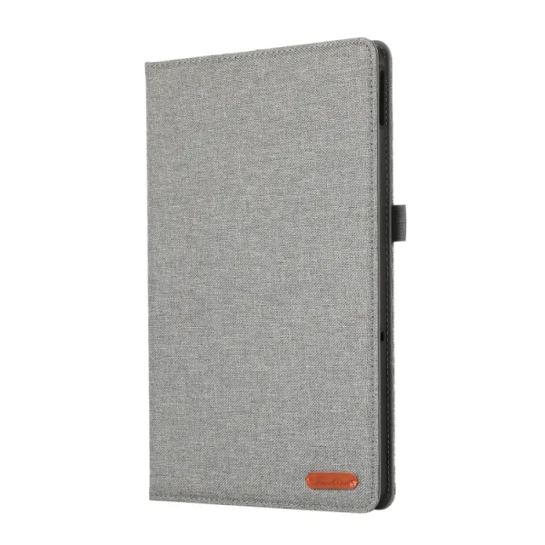 FABRIC Zaklápací obal pre Lenovo Tab M10 5G šedý