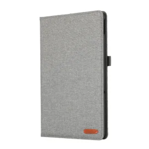 FABRIC Zaklápací obal pre Lenovo Tab M10 5G šedý