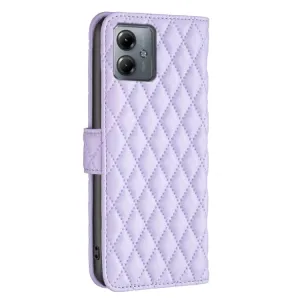 LATTICE Ochranné puzdro pre Motorola Moto G14 fialové