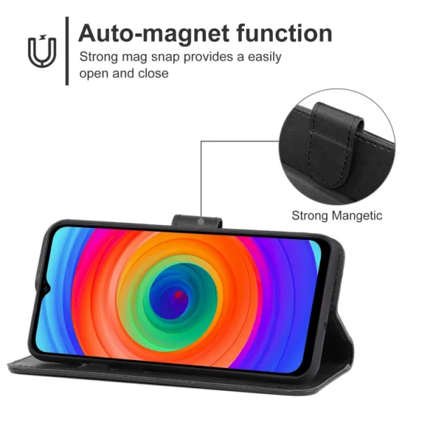 SMOOTH Peňaženkové puzdro pre Ulefone Note 14 čierne