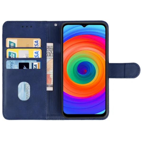 SMOOTH Peňaženkové puzdro pre Ulefone Note 14 modré