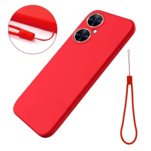 RUBBER Ochranný kryt pre Huawei Nova 11i červený