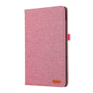 FABRIC Zaklápací obal pre Lenovo Tab M10 5G ružový