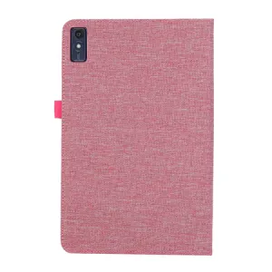 FABRIC Zaklápací obal pre Lenovo Tab M10 5G ružový