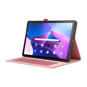 FABRIC Zaklápací obal pre Lenovo Tab M10 5G ružový