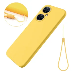 RUBBER Ochranný kryt pre Huawei Nova 11i žltý