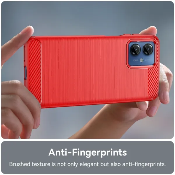 FLEXI TPU Kryt pre Motorola Moto G14 červený