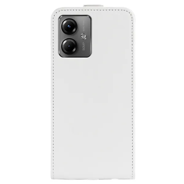 Vyklápacie puzdro Motorola Moto G14 biele