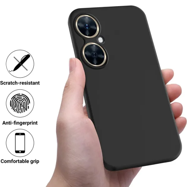 RUBBER Ochranný kryt pre Huawei Nova 11i čierny