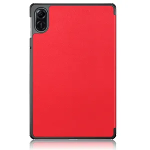 LEATHER Zaklápací kryt pre Honor Pad X9 červený