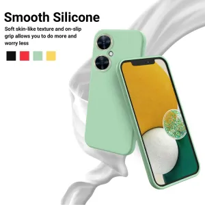 RUBBER Ochranný kryt pre Huawei Nova 11i zelený