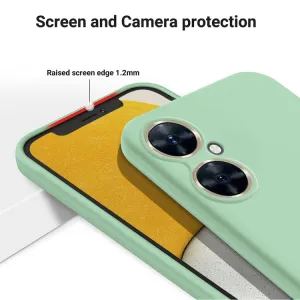 RUBBER Ochranný kryt pre Huawei Nova 11i zelený