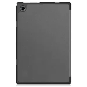 LEATHER Zaklápací kryt Teclast M40 Pro LTE / M40 Pro 2023 šedý