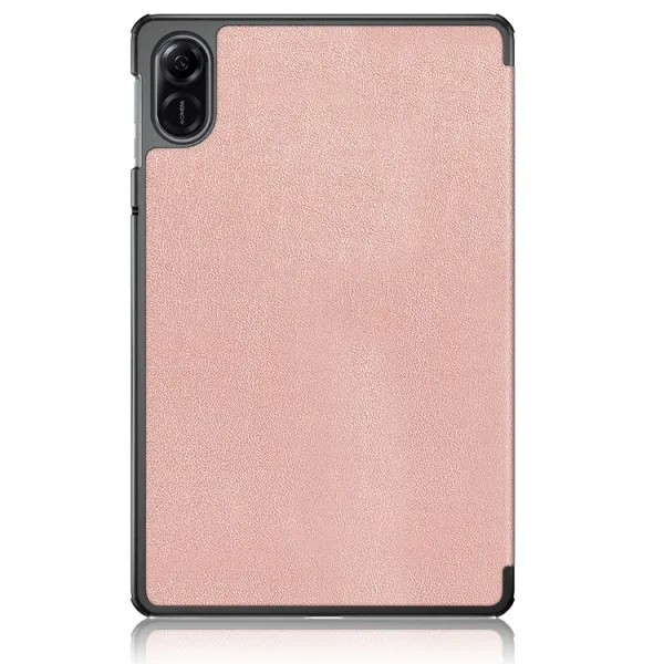 LEATHER Zaklápací kryt pre Honor Pad X9 ružovozlatý