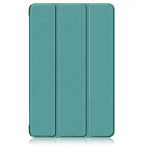 LEATHER Zaklápací kryt pre Honor Pad X9 zelený