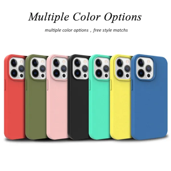 ECO RUBBER Ochranný obal Apple iPhone 15 Pro Max biely