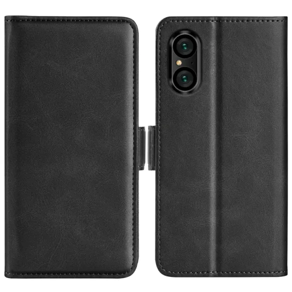 SIDE Peňaženkové puzdro pre Sony Xperia 5 V čierne
