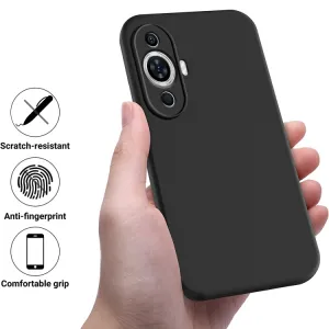 RUBBER Ochranný kryt pre Huawei Nova 11 čierny