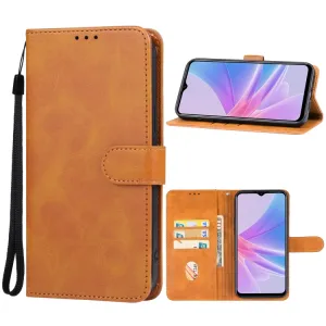 SMOOTH Peňaženkové puzdro pre Oppo A78 5G hnedé
