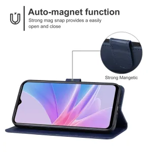 SMOOTH Peňaženkové puzdro pre Oppo A78 5G modré