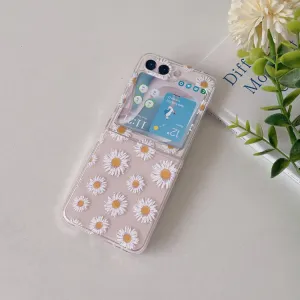 ART Plastový kryt pre Samsung Galaxy Z Flip5 5G DAISY