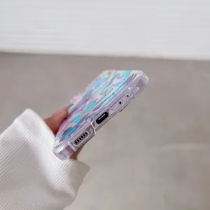 ART Plastový kryt pre Samsung Galaxy Z Flip5 5G PINK BUTTERFLY