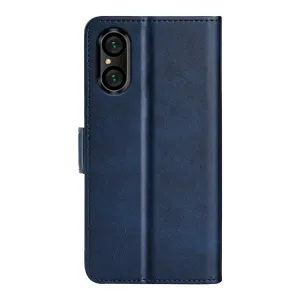 SIDE Peňaženkové puzdro pre Sony Xperia 5 V modré