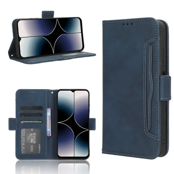 SLOT Peňaženkový obal pre Ulefone Note 16 Pro modrý