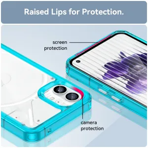 CRYSTAL Ochranný kryt Nothing Phone 1 tyrkysový