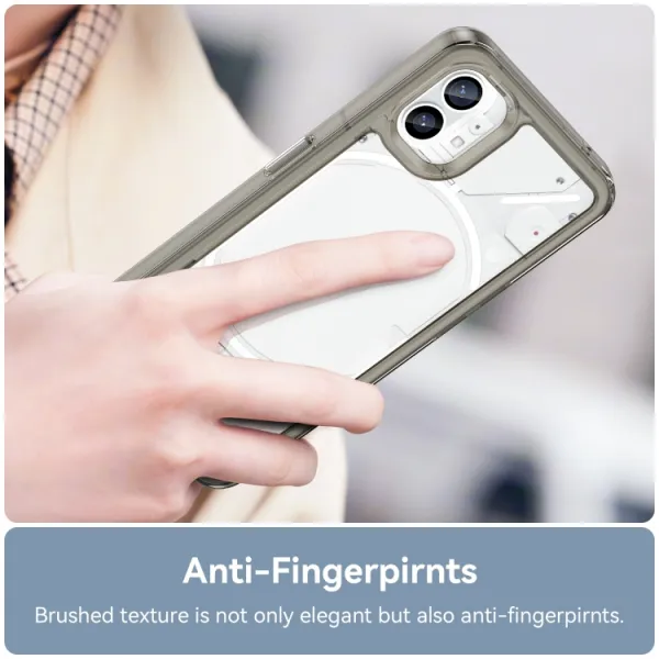 CRYSTAL Ochranný kryt Nothing Phone 1 šedý