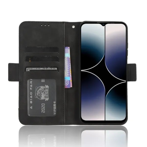 SLOT Peňaženkový obal pre Ulefone Note 16 Pro čierny