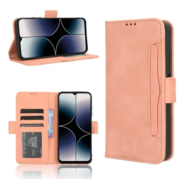 SLOT Peňaženkový obal pre Ulefone Note 16 Pro ružový