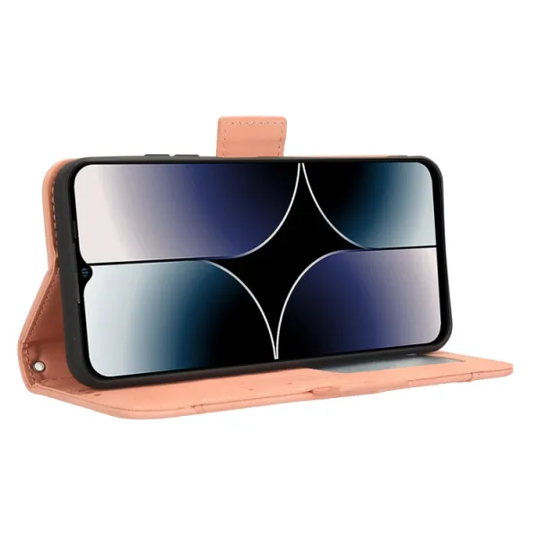 SLOT Peňaženkový obal pre Ulefone Note 16 Pro ružový