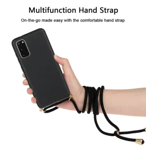 ROPE Kryt so šnúrkou Samsung Galaxy S20 čierny