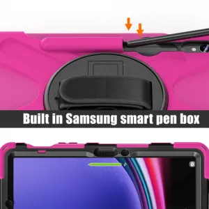 SOLID Odolný kryt pre Samsung Galaxy Tab S9 tmavoružový