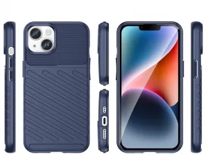 THUNDER Ochranný kryt Apple iPhone 15 Plus modrý