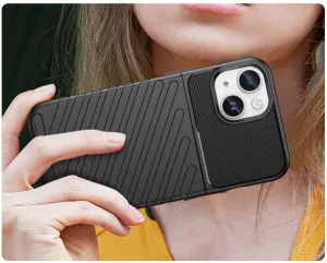THUNDER Ochranný kryt Apple iPhone 15 čierny