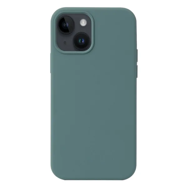 RUBBER Ochranný kryt pre Apple iPhone 15 Plus zelený