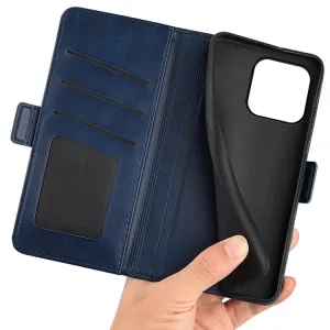 SIDE Peňaženkové puzdro pre Apple iPhone 15 Plus modré