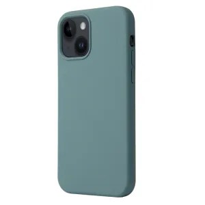 RUBBER Ochranný kryt pre Apple iPhone 15 Plus zelený