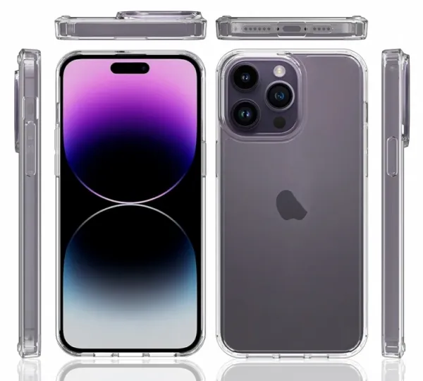 SHOCK Extra odolný kryt Apple iPhone 15 Pro Max čierny