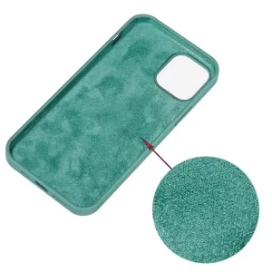 RUBBER Ochranný kryt pre Apple iPhone 15 Plus zelený
