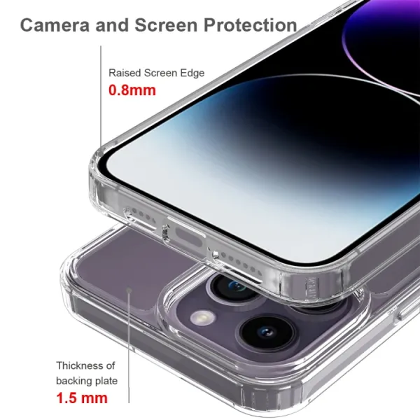 SHOCK Extra odolný kryt Apple iPhone 15 Pro Max čierny