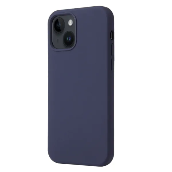 RUBBER Ochranný kryt pre Apple iPhone 15 Plus modrý