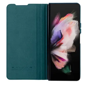 NILLKIN QIN LEATHER Samsung Galaxy Z Fold5 5G modrý