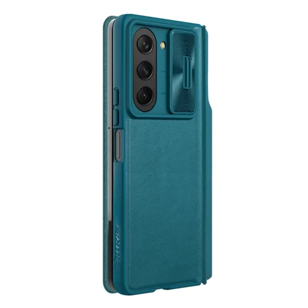 NILLKIN QIN LEATHER Samsung Galaxy Z Fold5 5G modrý