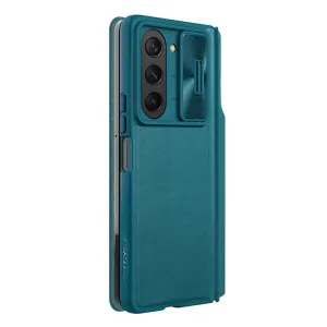 NILLKIN QIN LEATHER Samsung Galaxy Z Fold5 5G modrý