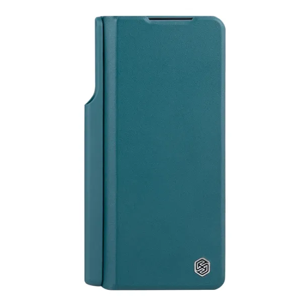 NILLKIN QIN LEATHER Samsung Galaxy Z Fold5 5G modrý