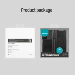 NILLKIN QIN LEATHER Samsung Galaxy Z Fold5 5G modrý